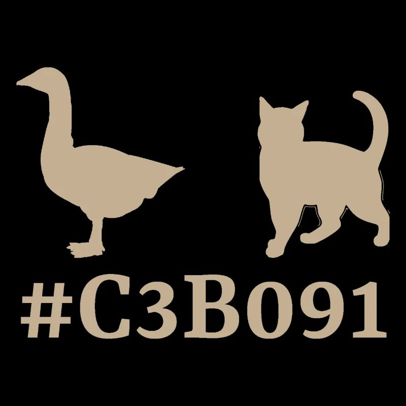 goose cat khaki