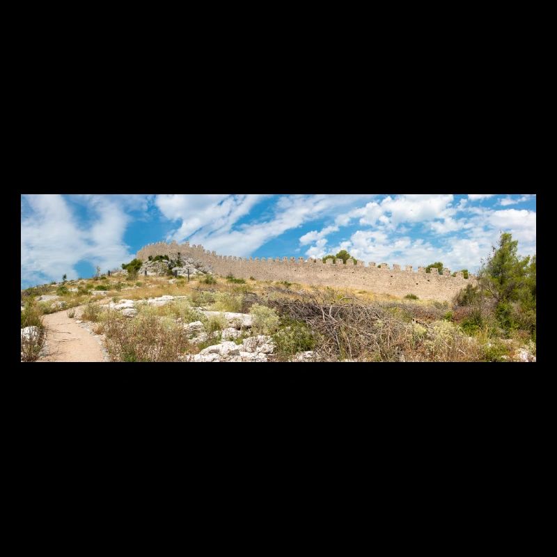 Le mur d’Oštrica (Bedem Grebastica) Croatie