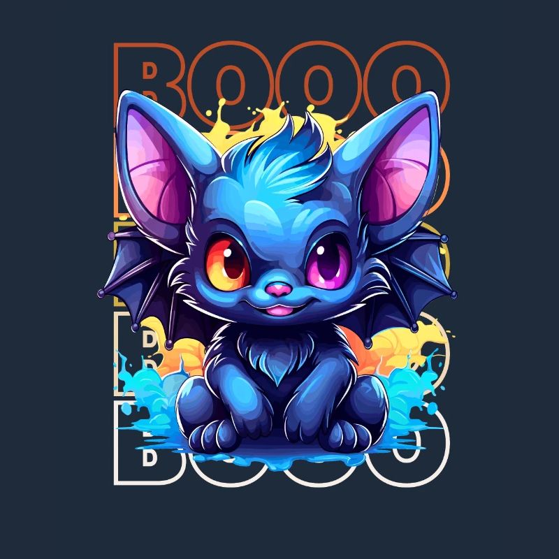 Chibi Soar & Booo! Nightflyer Bat Tee !