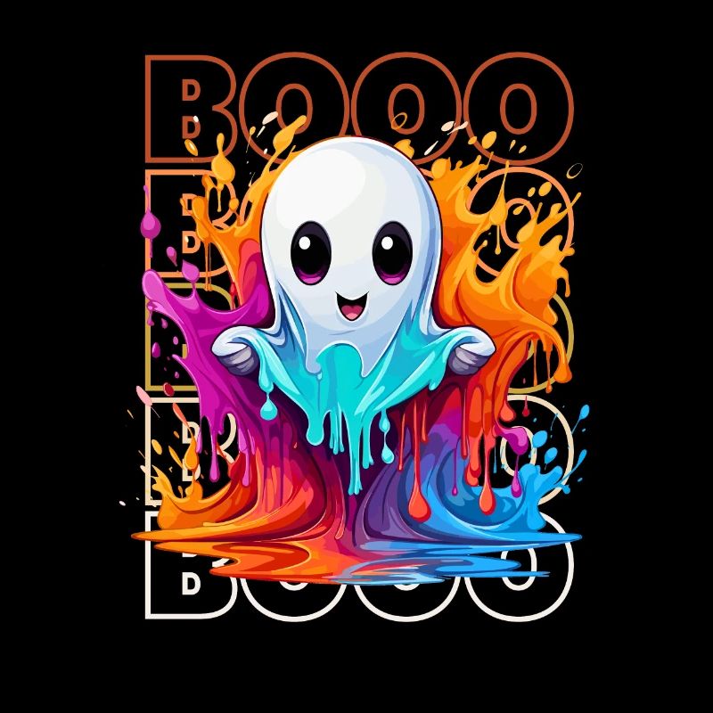 Chibi Float & Booo! Spectral Spirit Tee!