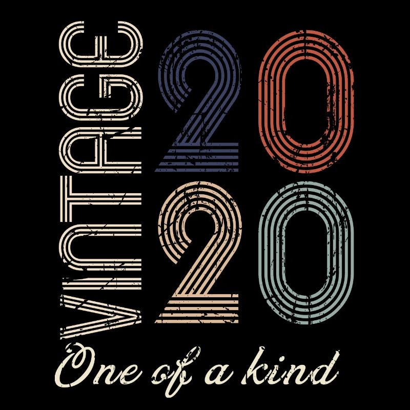 4e anniversaire 2020 - idée cadeau rétro Vintage