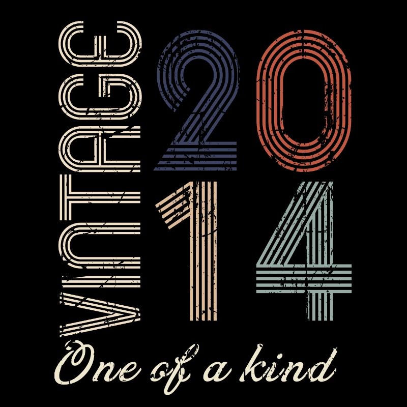 10th Anniversary 2014 - Vintage Retro Gift Idea