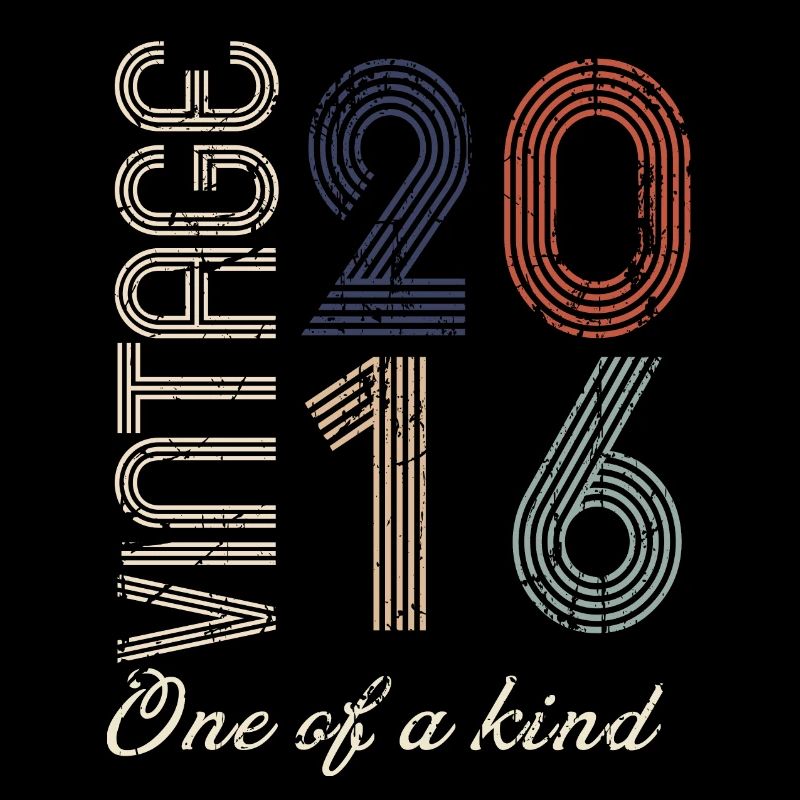 8th Anniversary 2016 - Vintage Retro Gift Idea