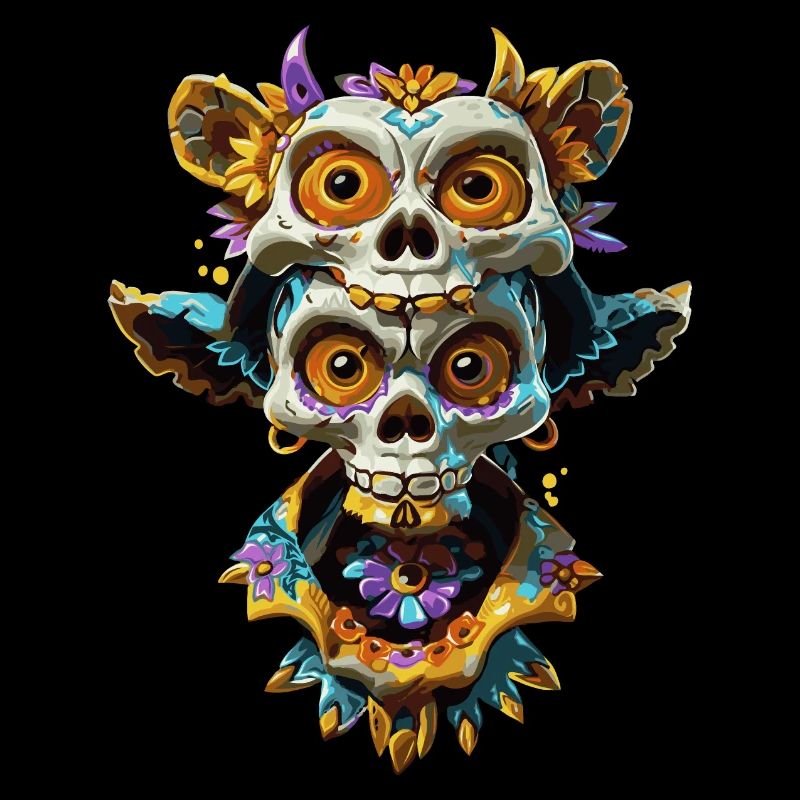 Animal skull totem