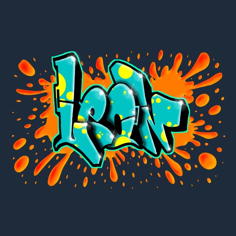 Leon graffiti red splash printable on everything