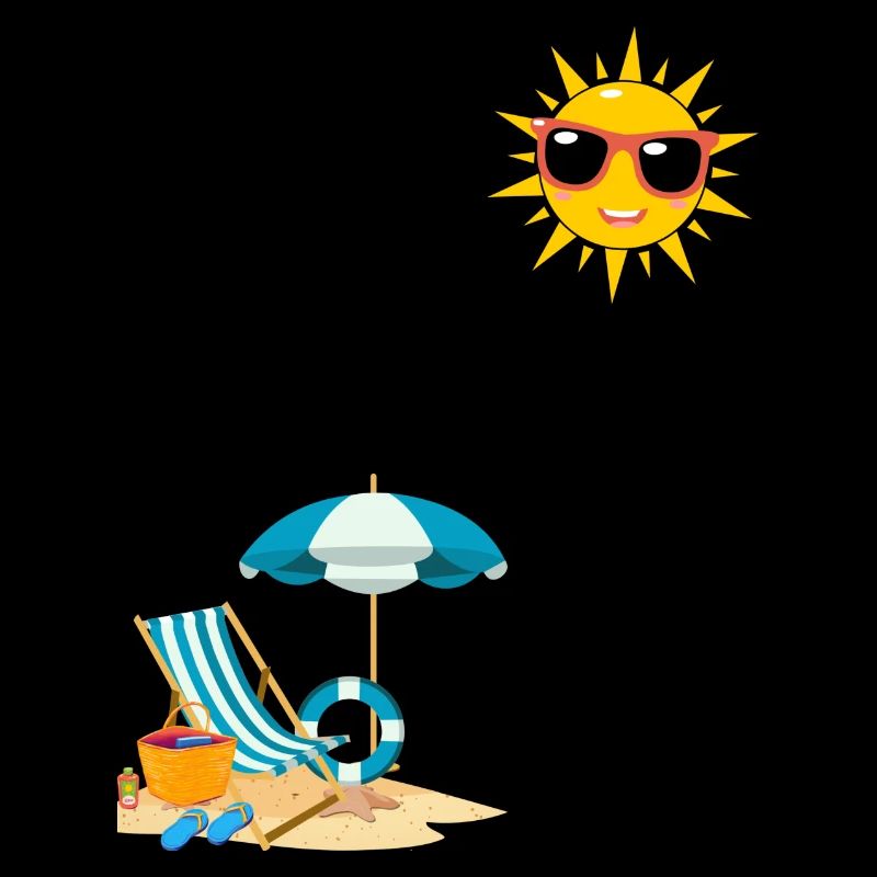 Soleil au bord de plage