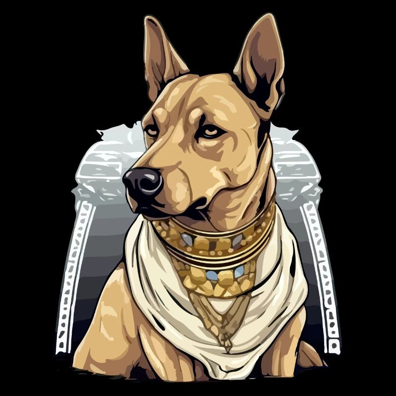 Rik the Egyptian dog