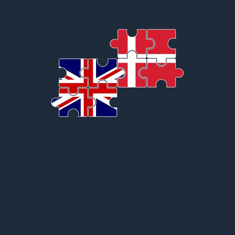 Danemark Drapeau du Royaume-Uni Danois britannique