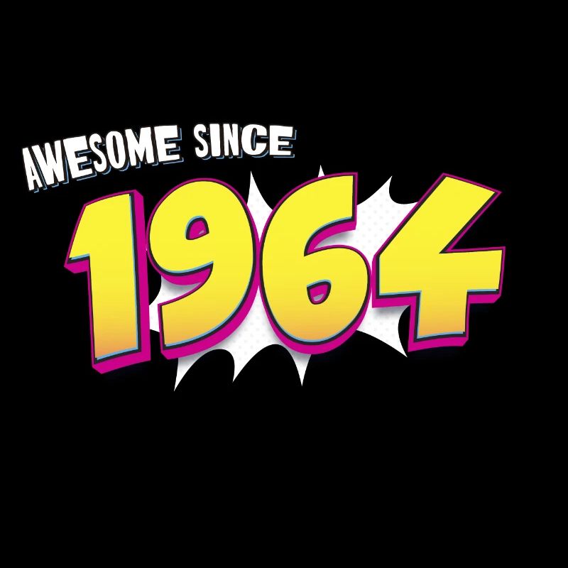 Retro 59. Geburtstag im Pop Art Comic Stil