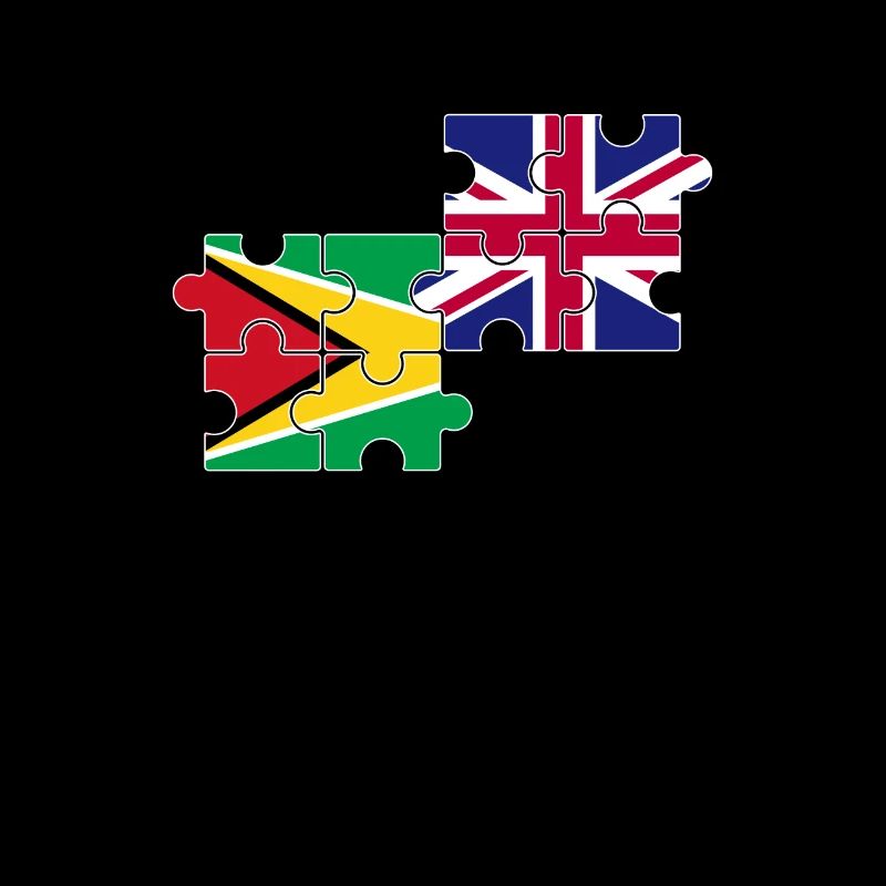 Guyane Royaume-Uni Drapeau Guyanais britannique