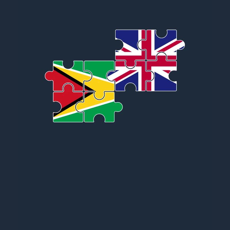 Guyane Royaume-Uni Drapeau Guyanais britannique