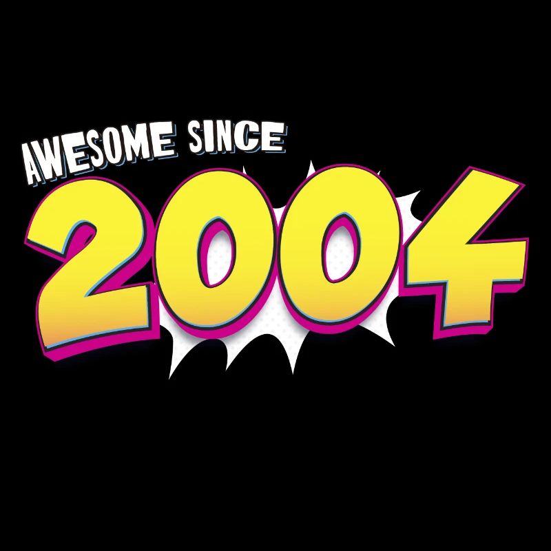 Retro 19. Geburtstag im Pop Art Comic Stil