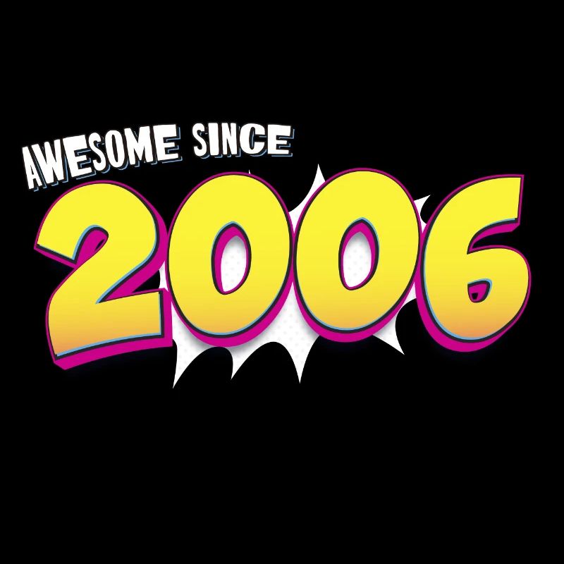 Retro 17. Geburtstag im Pop Art Comic Stil