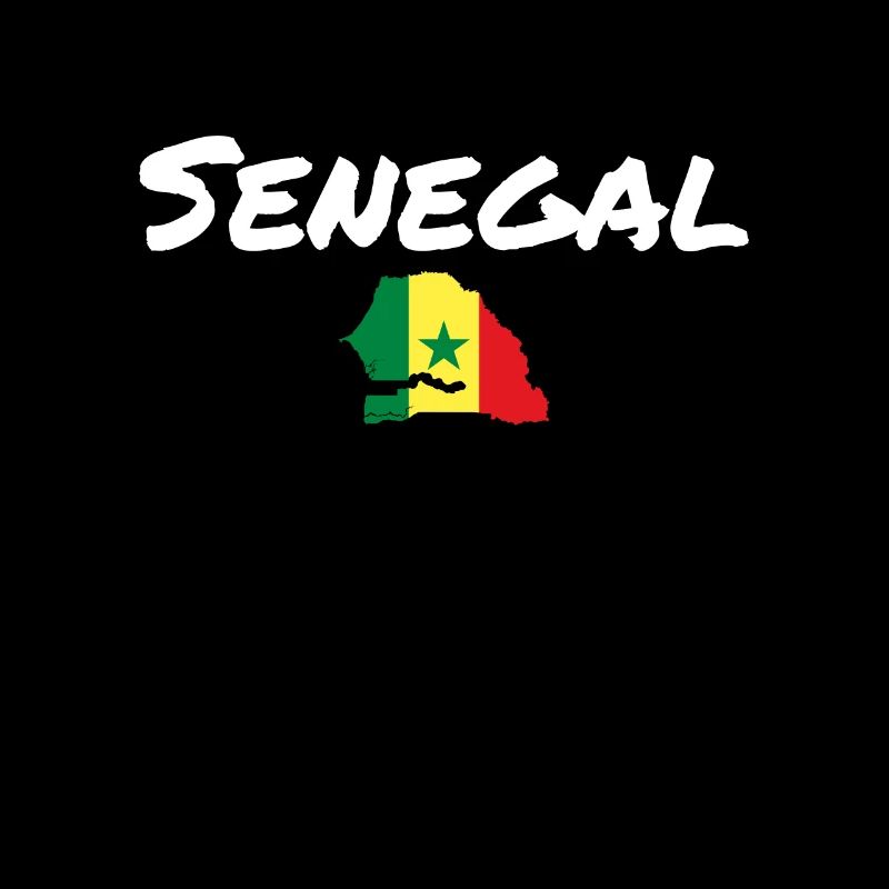 Carte du Sénégal Drapeau du Sénégal