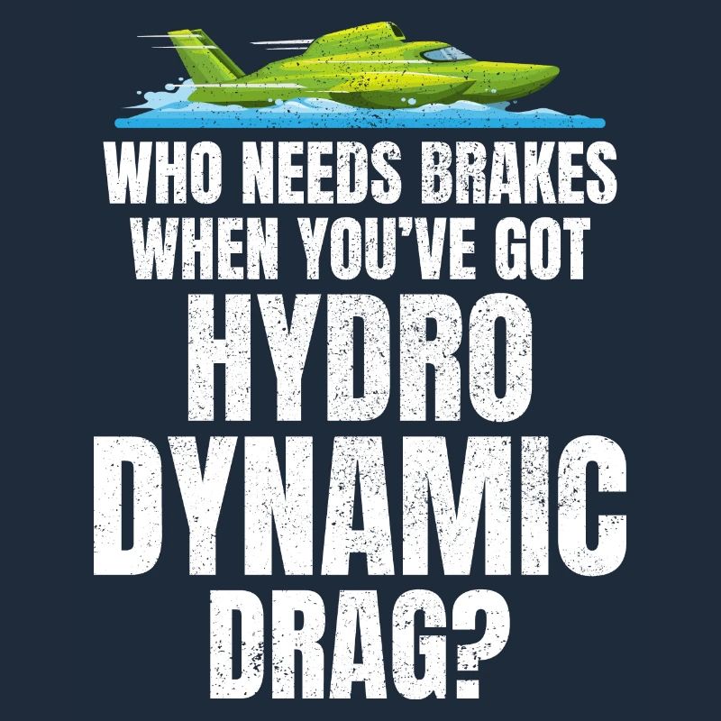 Freins hydrodynamiques de course d’hydroplanes non inclus