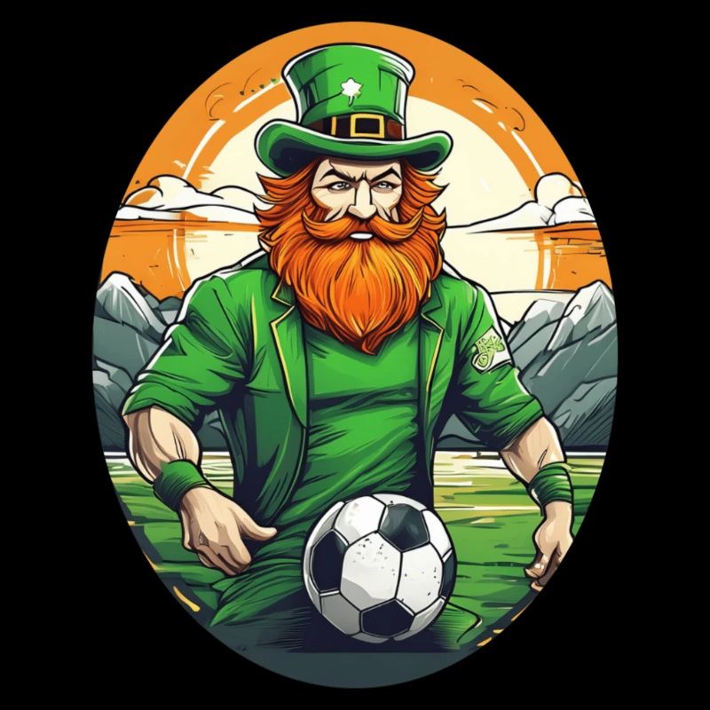Football Trèfle de la Saint-Patrick