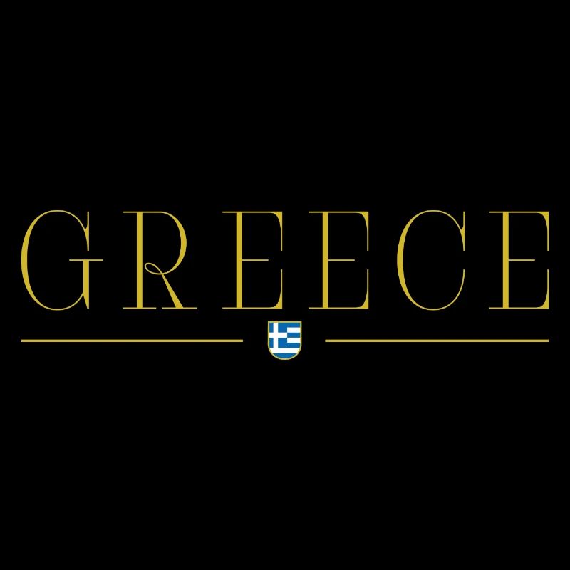 I Love Greece, Style Design T-Shirt
