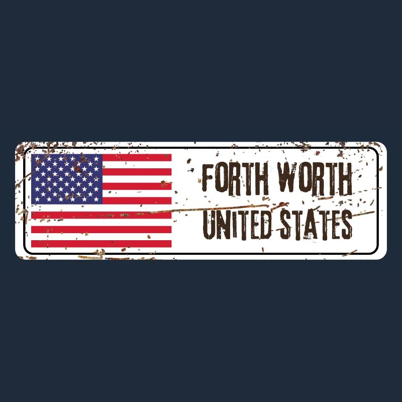Forth Worth Drapeau des États-Unis