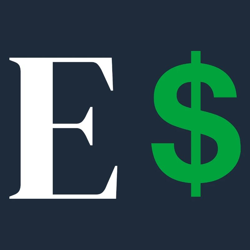 Buchstabe E Dollar