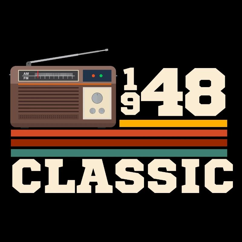 Anniversary 1948 retro classic