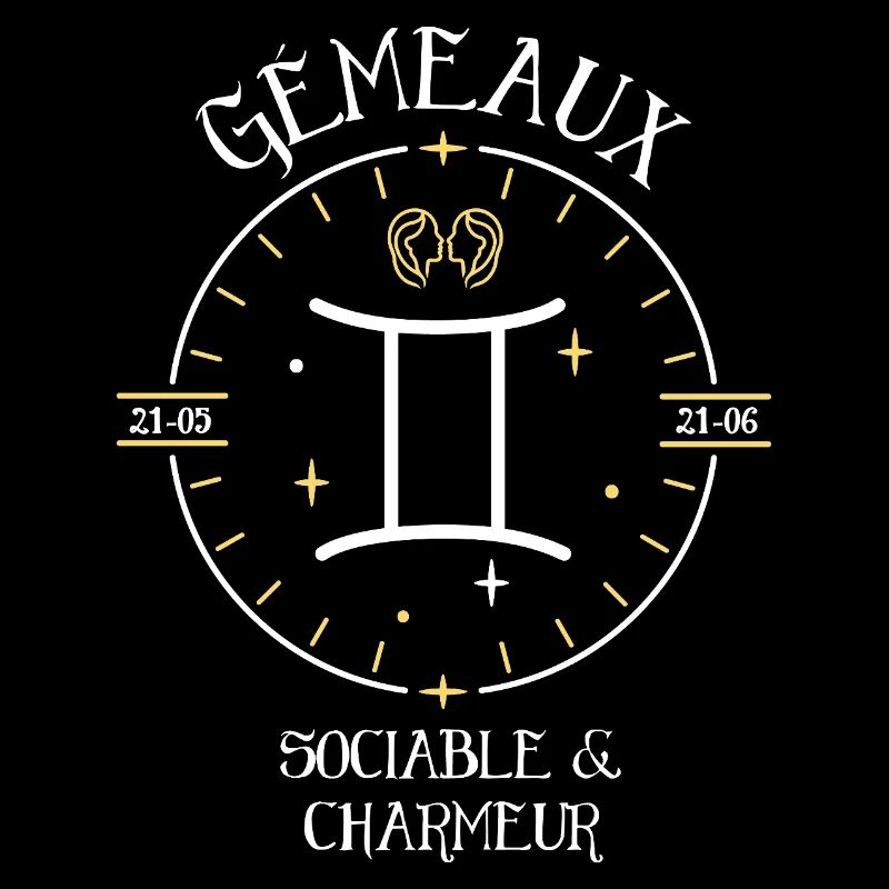 Du signe du Gémeaux - Sociable et charmeur
