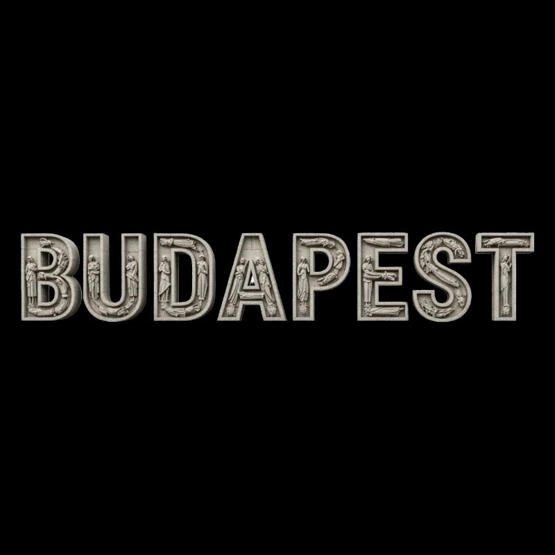 Typographie de l’architecture de Budapest