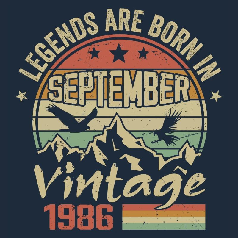 September 1986 Geburtstagsgeschenk September 1986