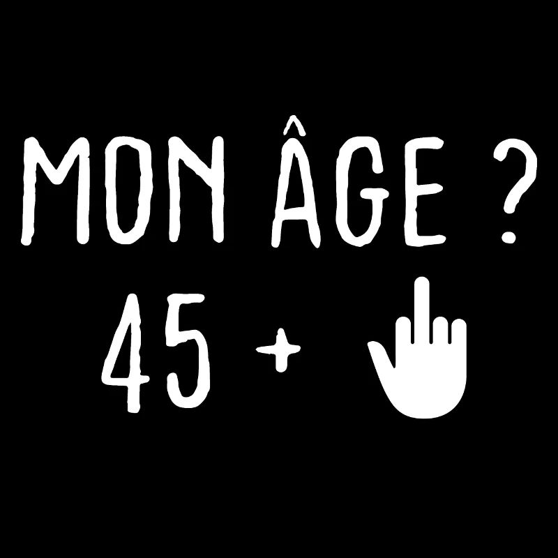 46 ans Anniversaire Cadeau Drôle Avec Le Majeur