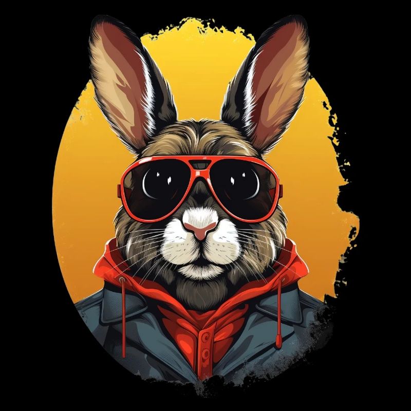 City bouncer rabbit ghost | Rabbit lovers