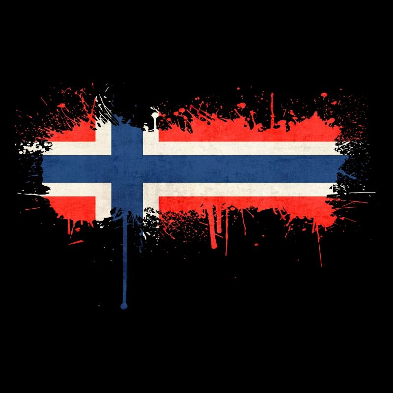 Norvège Norvège Drapeau Scandinavie Norden Tor Viking