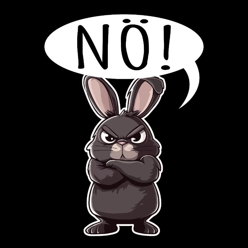NÖ Hase Comic Ostern Geschenk