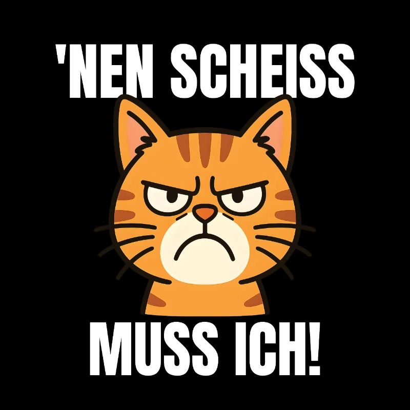 'Nen Scheiss muss ich freche Katze lustig