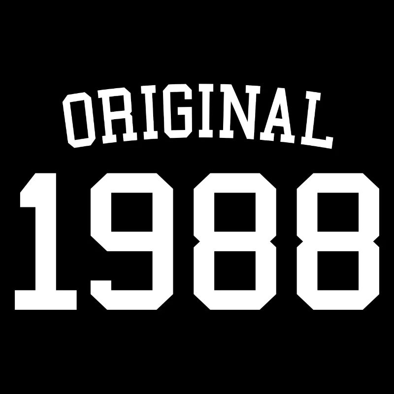 Original 1988 - 34 Years Old, 34th Birthday Gift