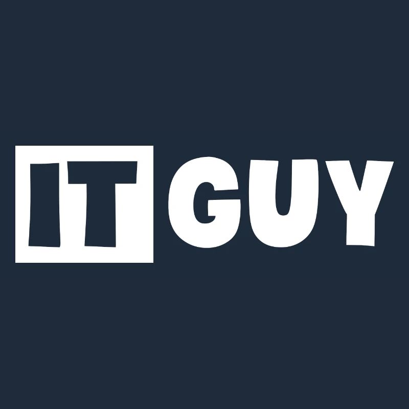 IT Guy Funny Information Technology Tech Desktop