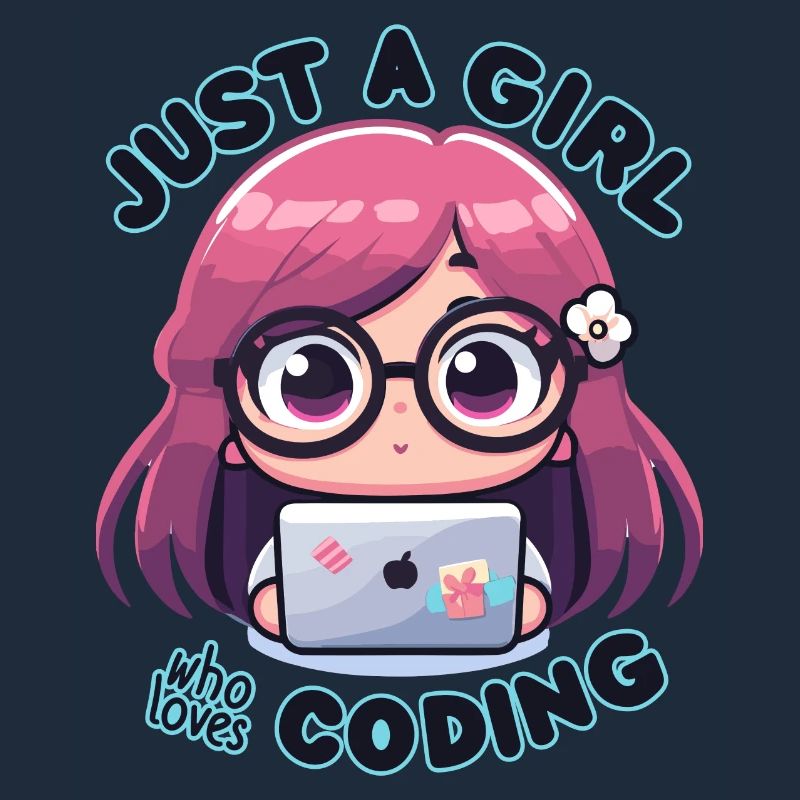 EINFACH EIN MÄDCHEN, DAS DAS PROGRAMMIEREN LIEBT