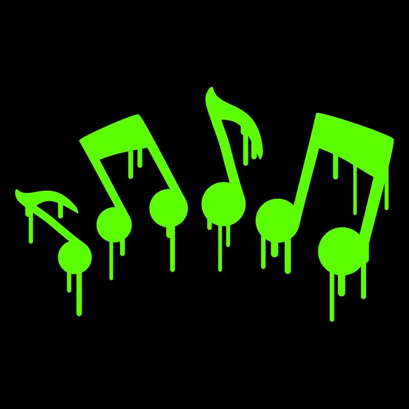 Partition Musique Cool Graffiti Drop Spray Partition