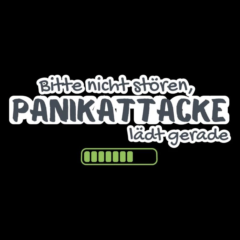Bitte nicht stören, Panikattacke lädt gerade Angst