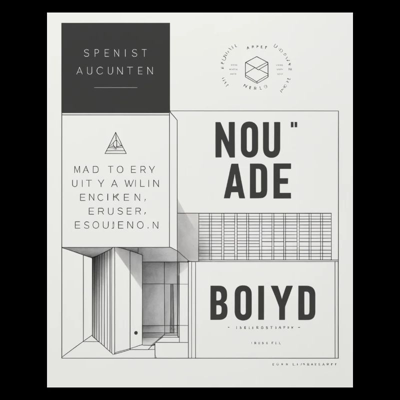 Modern Architecture Poster