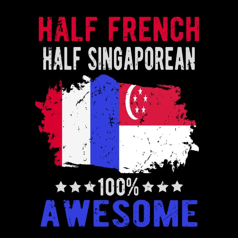 Moitié Français moitié singapourien