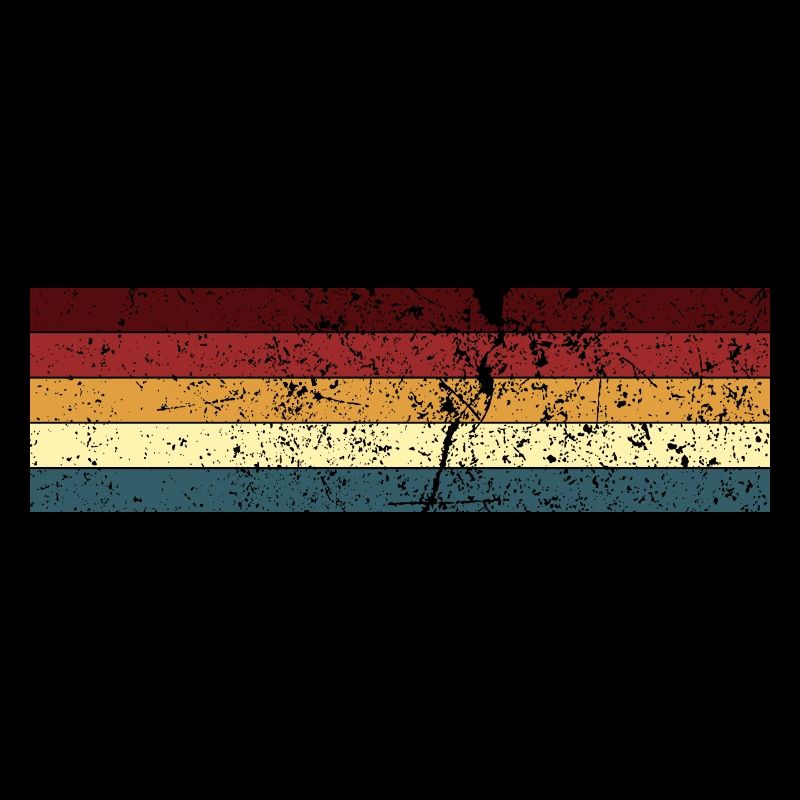 Grunge Stripe Design in Vintage Colors