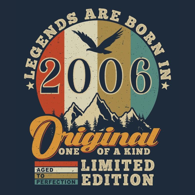 Original 2006 Cadeau D'anniversaire 2006 Authentic