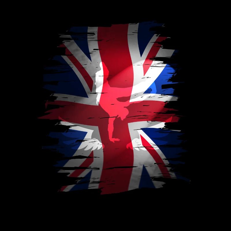 Union Jack skater drapeau britannique Angleterre Londres Brexit