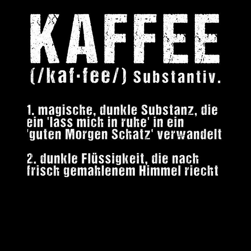 lustige Kaffee Definition