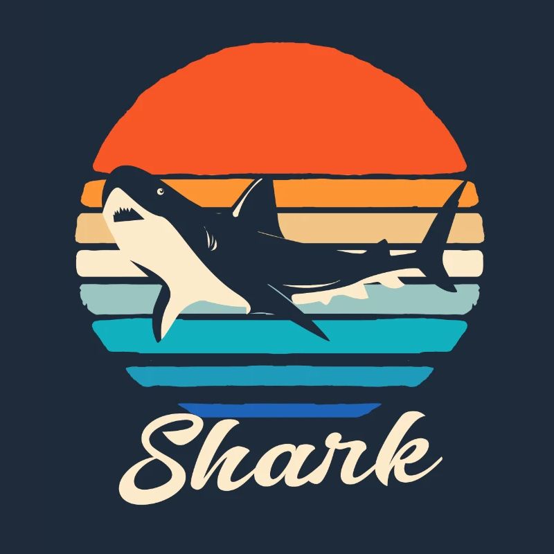 Requin Requin Requin nageoires de requin Océan