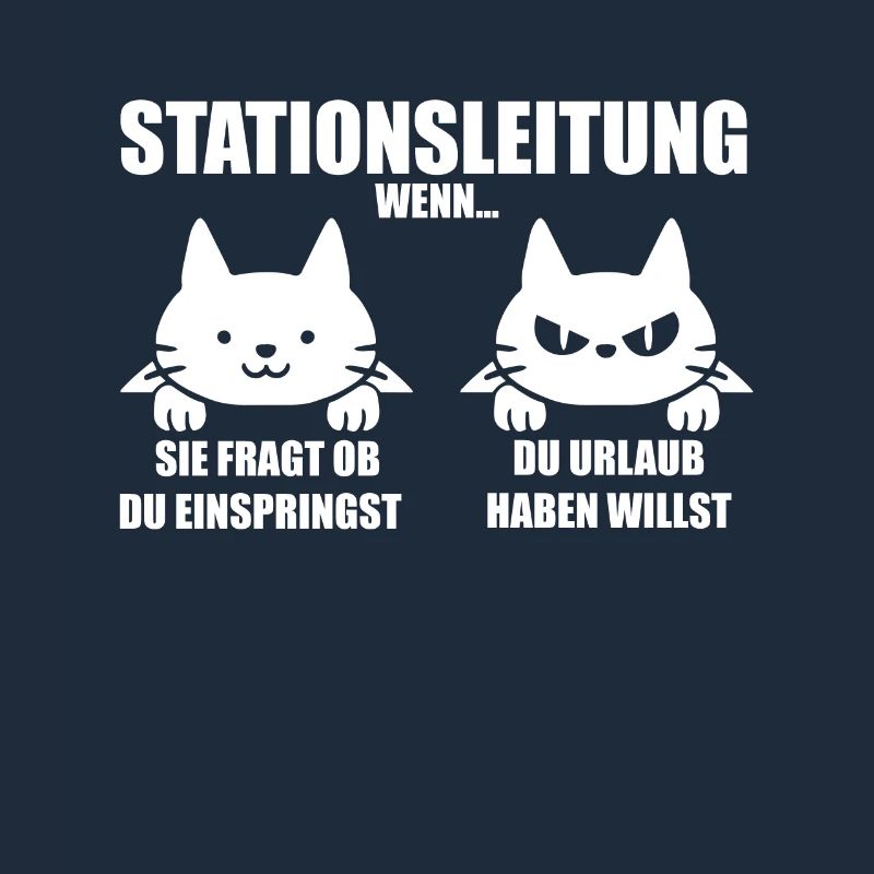 Pfleger Shirt Krankenschwester Stationsleitung