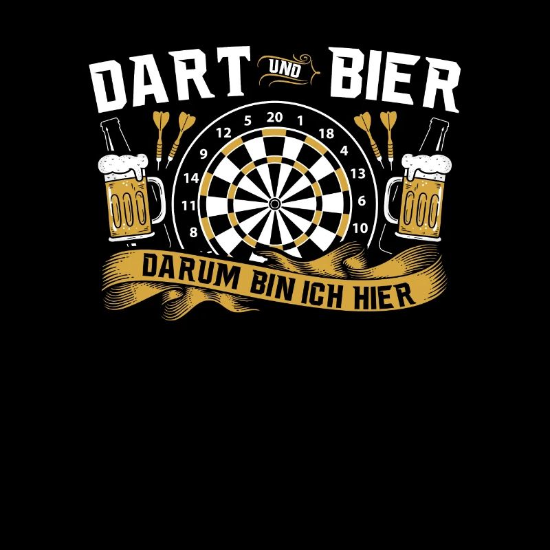 Dart und Bier darum bin ich hier - Darten Darts