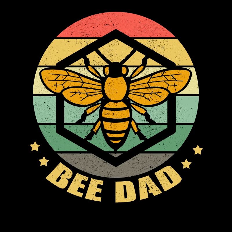 Bee Dad beekeeper beekeeping honey bees