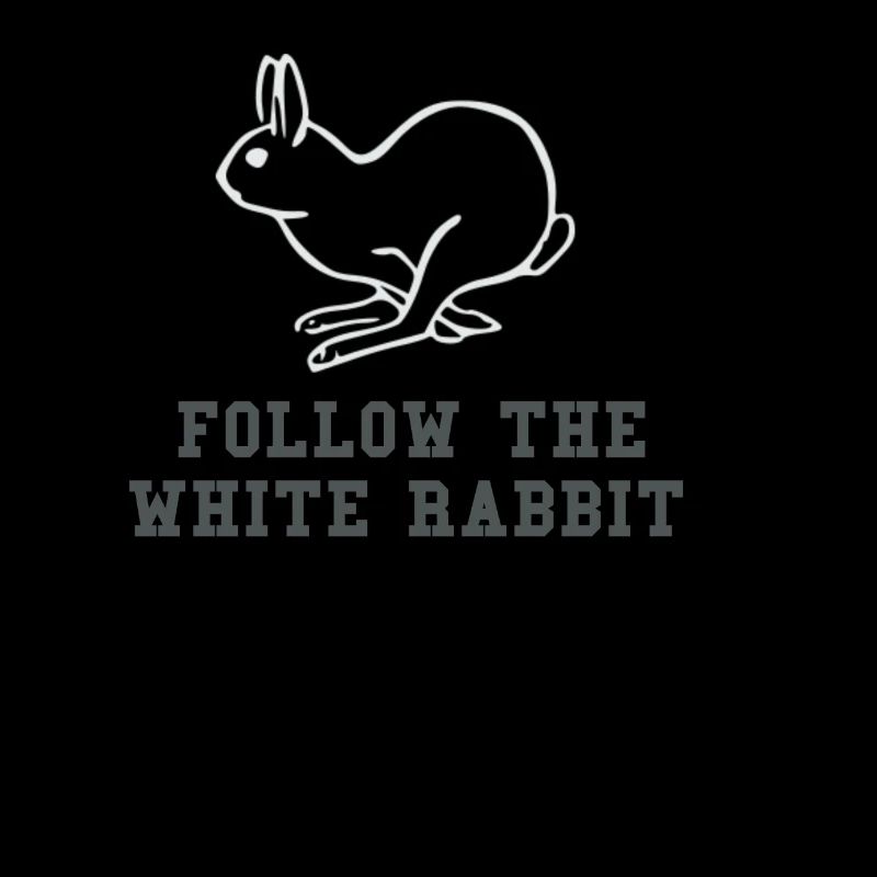 Follow the white rabbit