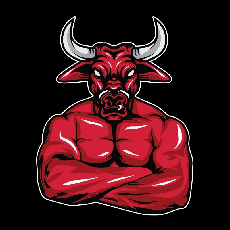 Bodybuilder Taurus Muscles Cadeau de remise en forme