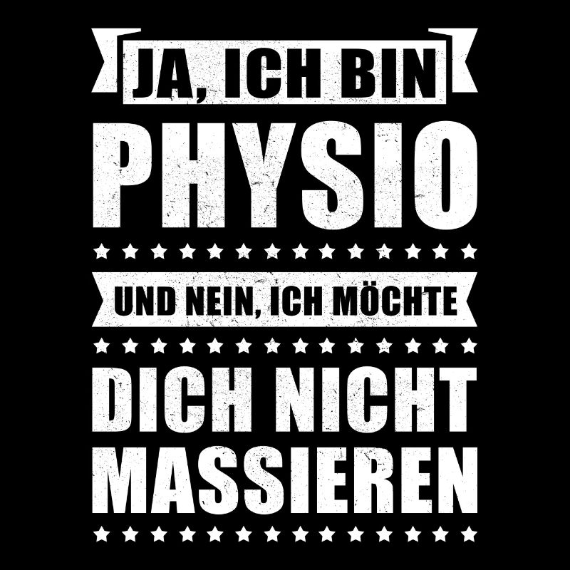 Physiotherapeut Geschenk Ich bin Physio